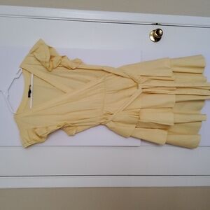 Eloquii, size 16, yellow dress